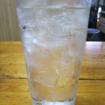 喰うかい - 焼酎の水割り ４００円(税込)(2018年4月30日撮影)