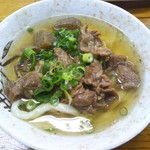 喰うかい - 牛すじうどん ４００円(税込)(2018年4月30日撮影)