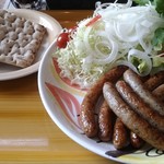 腸詰屋 - ニュルンベルクプレート1200円