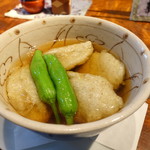 志蕎庵 江月 - 揚げだしそばがき