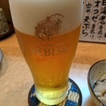 Shouchuu To Teshigoto Ryourino Mise Masaya - 生ビール