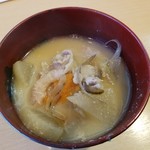 とんかつ燕楽 - 豚汁