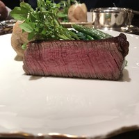 ステーキハウス リブルーム - 美しい断面。