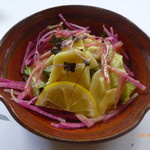 筍亭 - 筍のサラダ仕立て白味噌かけ