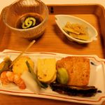 Nihon Ryouri Resutoran Seikouan - 佐渡もずく、鮭味噌漬けなど
