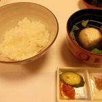 Nihon Ryouri Resutoran Seikouan - 新之助とお吸い物