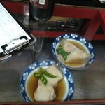久村の酒場 - カウンターテーブル内
