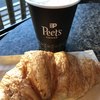 Peet's Coffee - 料理写真:ラテとクロワッサン
