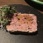 北海道ステーキハウス LODGE - 肉肉しさばっちりのパテ