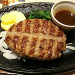 Denizufuji Intaten Fuji Inter Ten - All Beef ﾊﾝﾊﾞｰｸﾞ~たまねぎｿｰｽ1186円