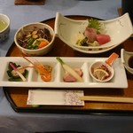 Ibusuki Kaijou Hoteru - 指宿海上ホテルの夕食（一部）