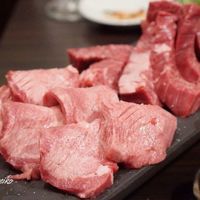 SATOブリアン 本店 - 厚切りタン 厚切りハラミ