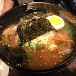 米沢牛焼肉 仔虎 - カルビラーメン（別辛）
