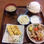 Ashizuri teishoku senta - ●選べる2品（スーパイコと卵焼き●