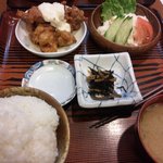 Ashizuri teishoku senta - ●選べる2品（チキン南蛮とポテトサラダ●