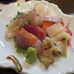 刺身盛合せ 1000円　(2018.4)