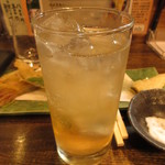 酒菜や 醍 - 梅サワー 500円　(2018.4)