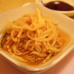 まいもんや かっぱ - 2018年5月　お通しのはりはり漬け