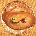 ビストロアム - ランチコース 4484円 のフォアグラのエクレア