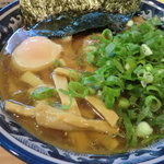 ラー麺 鎌倉家 - 醤油ラー麺+味付き温泉卵