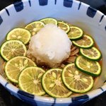 鎌倉 松原庵 - すだち鬼おろしそば