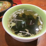 カムジャ - 若布のスープ