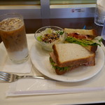 BECK'S COFFEE SHOP - BLTセット740円