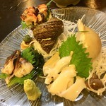 居酒屋 ちょん兵衛 - 貝の3点盛りだったような