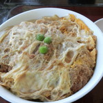 和食処　麻の葉 - かつ丼アップ