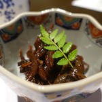 うなぎ竹屋 - 肝時雨煮800円