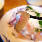 杉の家 - ニジマスのお刺身