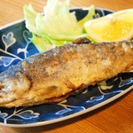 アマゴの唐揚げ