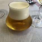 ルグドゥノム ブション リヨネ - ビール。お洒落なグラスです