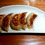 一合舎 - 【2018.5.6(日)】餃子セット300円の餃子