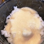 あずみの庵 - 土鍋ご飯にとろろをたっぷり