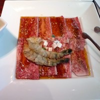 叙々苑 新宿小田急ハルク店 - 焼肉ﾗﾝﾁ(S)のお肉