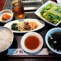 叙々苑 新宿小田急ハルク店 - 焼肉ﾗﾝﾁ(S)お肉以外