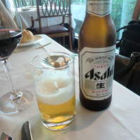 上野精養軒本店 グリル - ビールはアサヒの小瓶