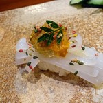 天寿し - 赤イカ