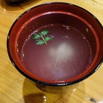 天寿し - お吸い物