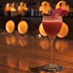 ラズベリーのカクテル