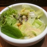 8代葵カフェ - セットのサラダ