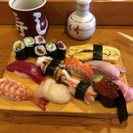 光寿司 - サービスランチ ¥900-(税込) お吸物付