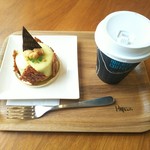 大竹屋パトラン - リモーネ460円、コーヒー200円（300円の100円引）