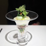 レストランエール - 野菜のパフェ（連れ）