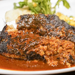 レストラン吾妻 - ハンバーグ