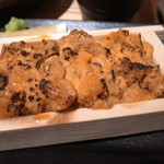 石挽蕎麦 小石川 - 炙り板うに