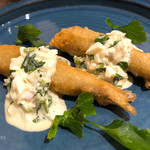 オステリア セーザモ - 琵琶湖産の鮎のフリット