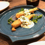 オステリア セーザモ - 琵琶湖産の鮎のフリット