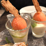 オステリア セーザモ - デザートの盛り合わせ